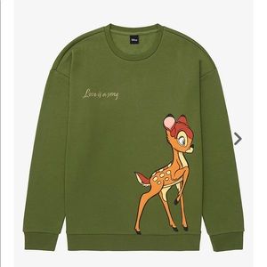 SOLD/Disney Bambi crewneck sweater